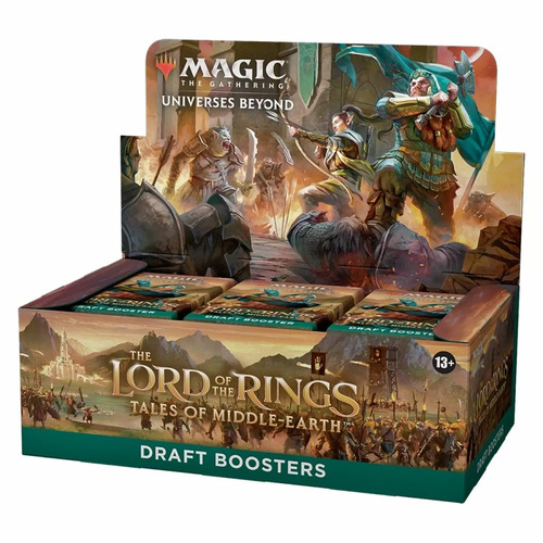 Magic the Gathering: The Lord of the Rings Tales of Middle Earth Draft Booster Display