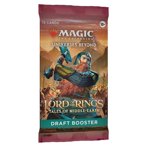 Magic the Gathering: The Lord of the Rings Tales of Middle Earth Draft Booster (Single)