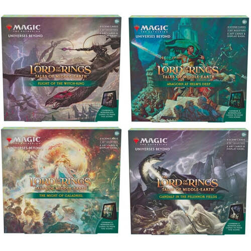 Magic the Gathering: The Lord of the Rings Tales of Middle Earth Holiday Release Scene Box