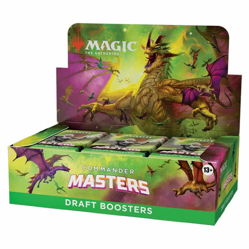 Magic the Gathering: Commander Masters Draft Boosters (24 Boosters Per Display)