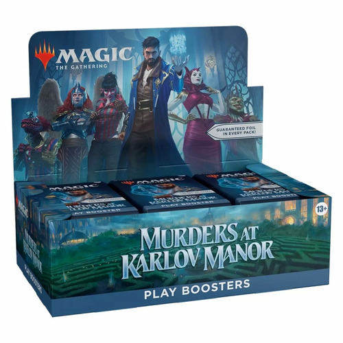 Magic the Gathering: Murders at Karlov Manor - Play Booster Display