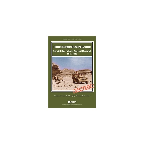 Long Range Desert Group: Special Operations Against Rommel 1941-1942 (Solitaire)
