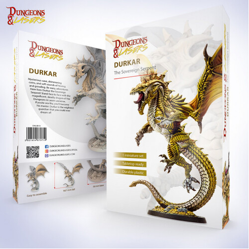 Dungeons and Lasers: Dragons - Durkar, the Sovereign Serpent
