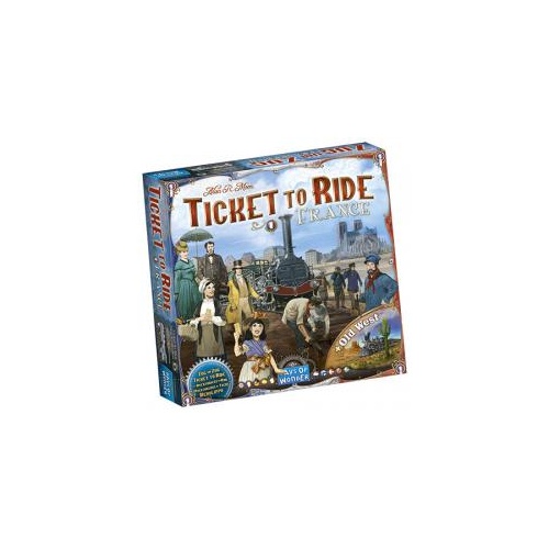 Ticket To Ride Map Collection 6: France + Old West