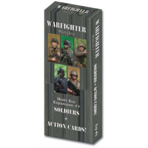 Warfighter Multi-Era: Expansion 1 - Soldiers and Action Cards for all 5 Eras