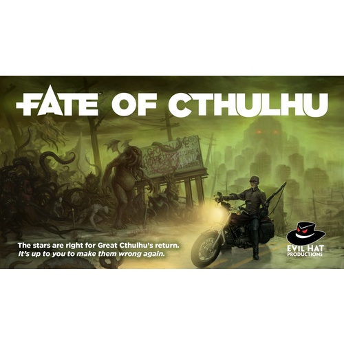Fate Core RPG: Fate of Cthulhu