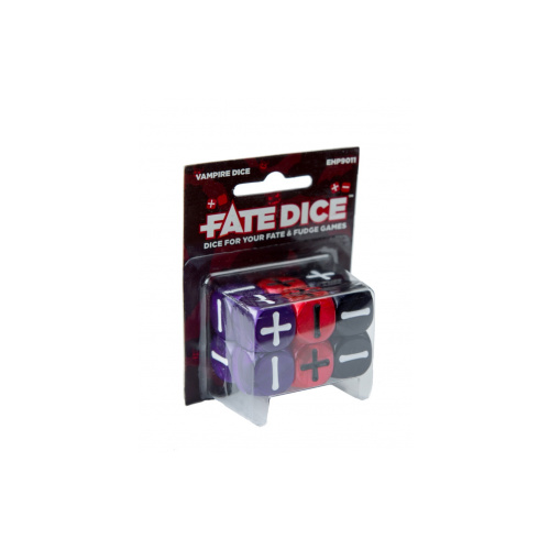 Fate Core Dice Set - Vampire