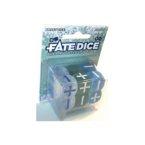Fate Core Dice Set - Frost