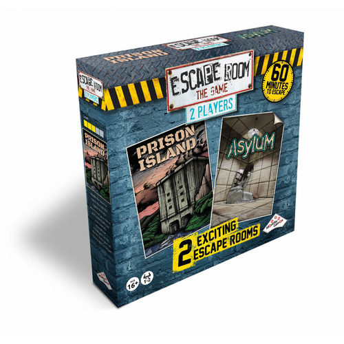 Escape Room the Game: 2 Players - Prison Island / Asylum