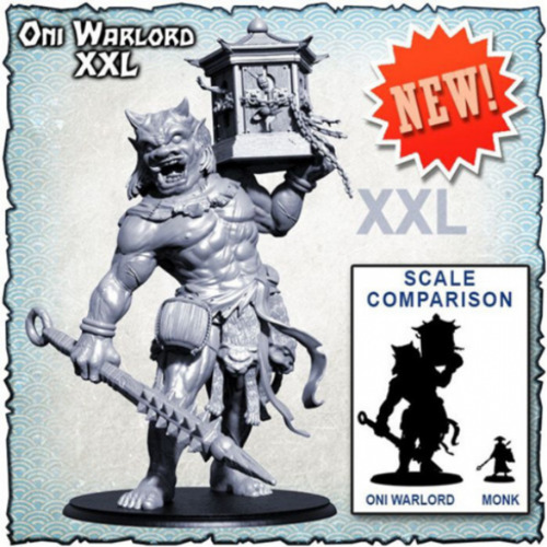 Shadows of Brimstone: Oni Warlord XXL Deluxe Enemy Pack