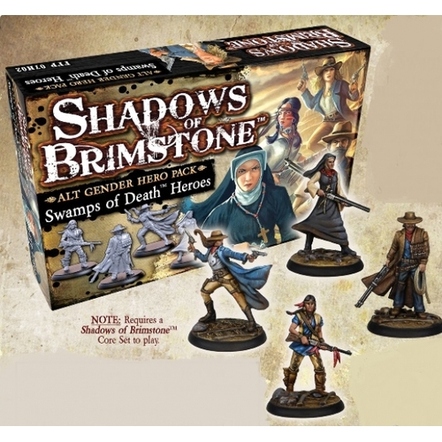Shadows of Brimstone: Swamps of Death Alt Gender Hero Pack