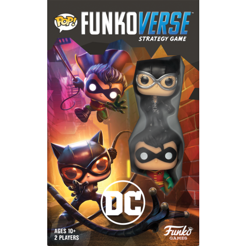 Funkoverse Strategy Board Game: DC Catwoman & Robin Expansion