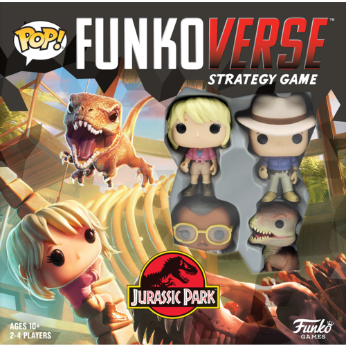 Funkoverse Strategy Board Game: Jurassic Park Base Game