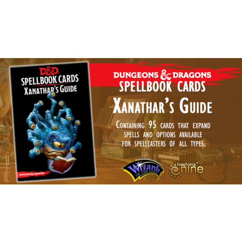 D&D Spellbook Cards: Xanathar's Deck (95 Cards)