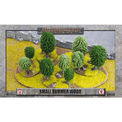 Battlefield in a Box: BB542 Small Summer Wood (15mm)