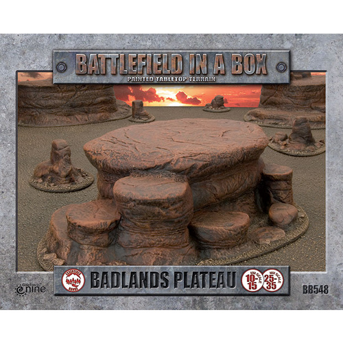 Battlefield in a Box: Badlands Plateau - Mars (x1) - (30mm)