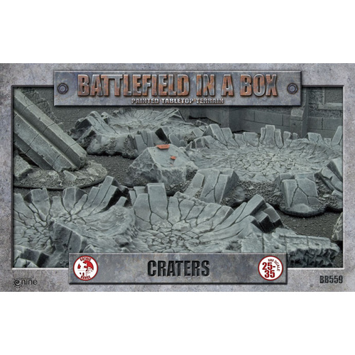 Battlefield in a Box: BB559 Gothic Terrain: Craters -30mm (5 pc)