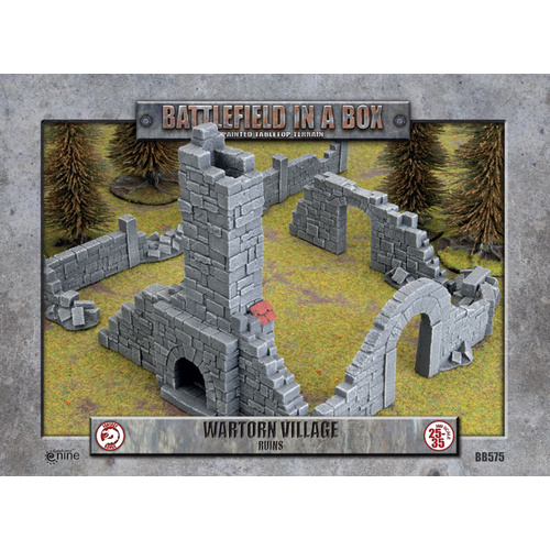 Battlefield in a Box: Wartorn Village - Ruins (30mm)