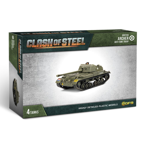 Clash of Steel: Archer Anti-Tank Troop (x4 Plastic)