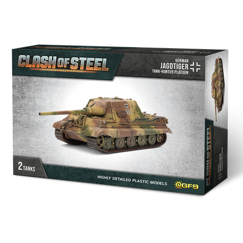 Clash of Steel: Jagdtiger Tank-hunter Platoon (x2 Plastic)