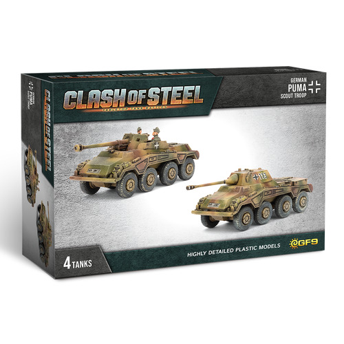 Clash of Steel: Puma Scout Troop (x4 Plastic)