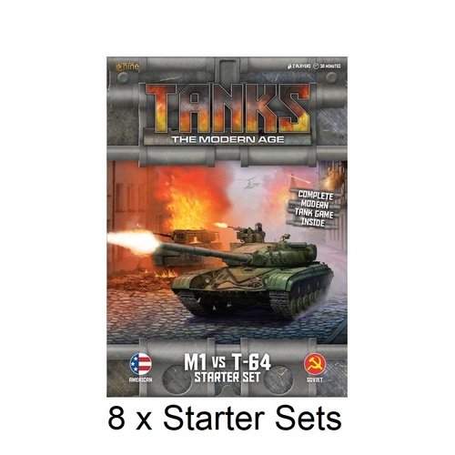 Tanks: The Modern Age Starter Set Bundle (8)