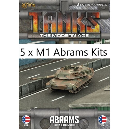 Tanks: Modern Age - US M1 Abrams Bundle (5)