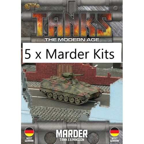 Tanks: Modern Age - West German Marder Bundle (5)