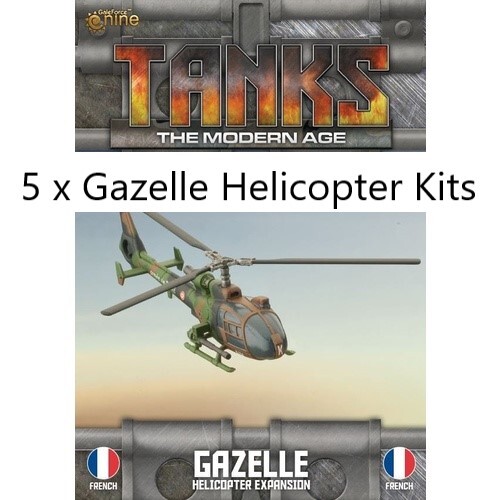 Tanks: The Modern Age - Gazelle Helicopter Bundle (5)