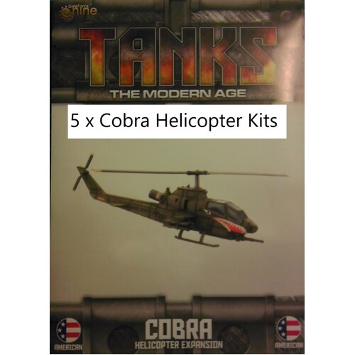 Tanks: Modern Age - US Cobra Helicopter Bundle (5)