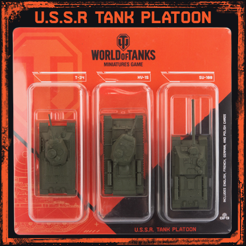 World of Tanks - U.S.S.R. Tank Platoon (T-34, KV-1S, SU-100)