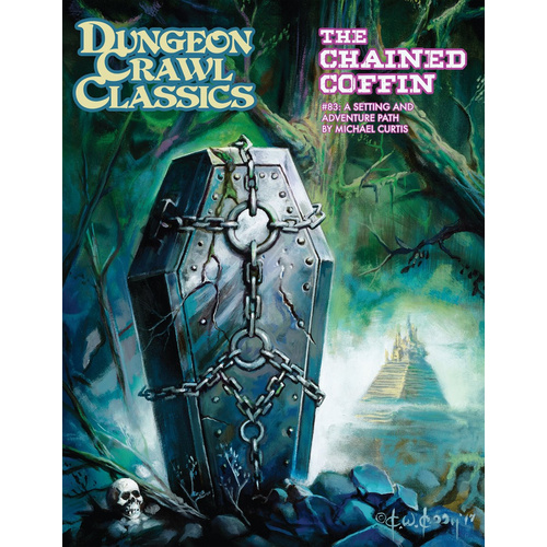 Dungeon Crawl Classics RPG #83 - The Chained Coffin Supplement Hardback