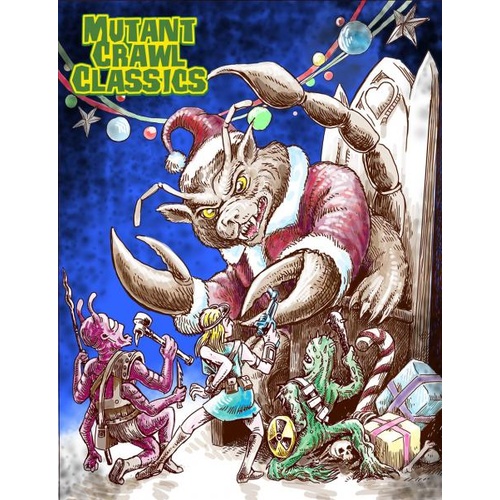 Mutant Crawl Classics: 2018 Holiday Module - Home for the Holideath