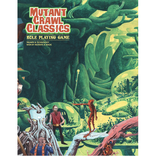 Mutant Crawl Classics: RPG #12 - Peter Mullen Cover