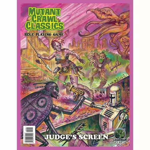Mutant Crawl Classics: RPG Judge's Screen