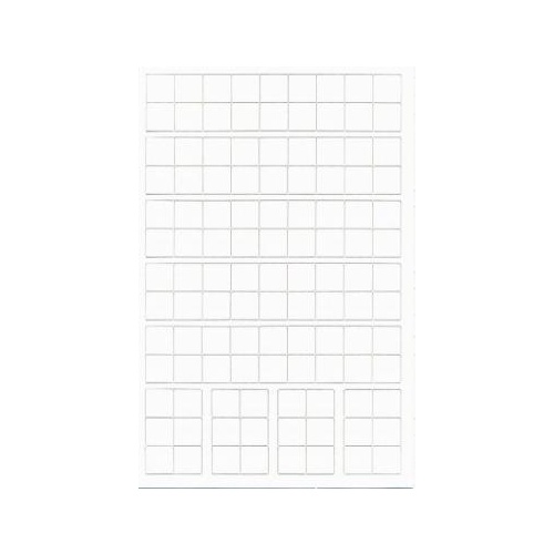 Counter Sheet 9/16 White