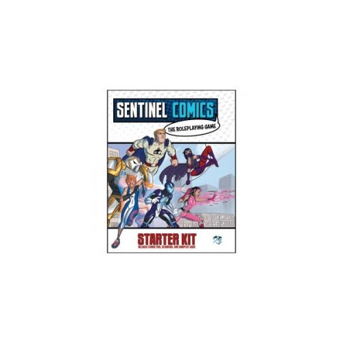GTGSRPG-SKIT GreaterThan Games Sentinel Comics RPG Starter Kit 