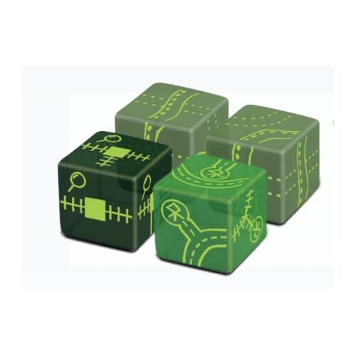 Railroad Ink Challenge Dice Expansion Eldritch Pack (Cthulhu)