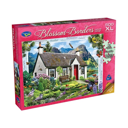 Blossom Borders - Lochside Cottage 500pcXL