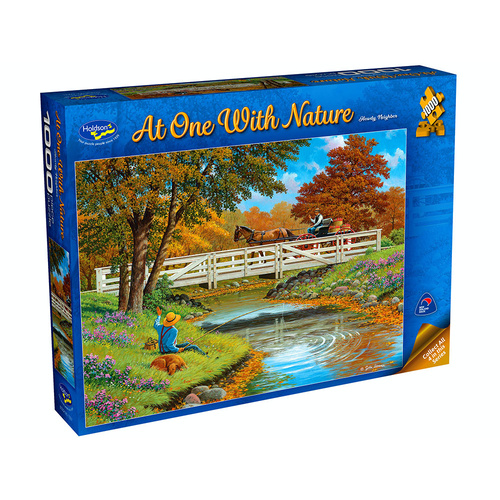 At One with Nature: Howdy Neighbor 1000pc