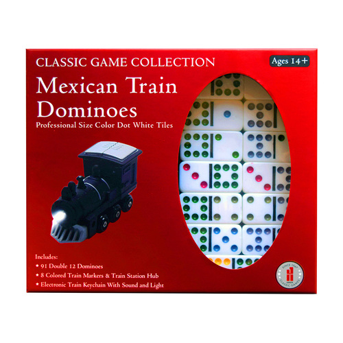 Mexican Train Dominoes Double-12