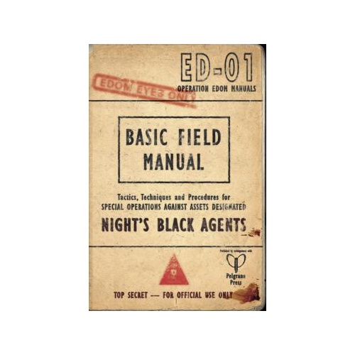 Night's Black Agents RPG: The Edom Field Manual