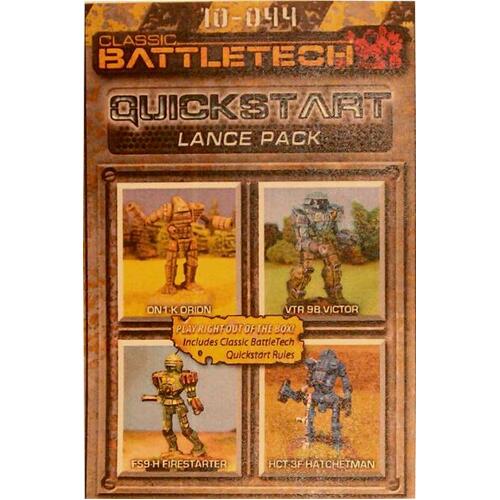 BattleTech Miniatures: Quick Start Rules Lance Pack