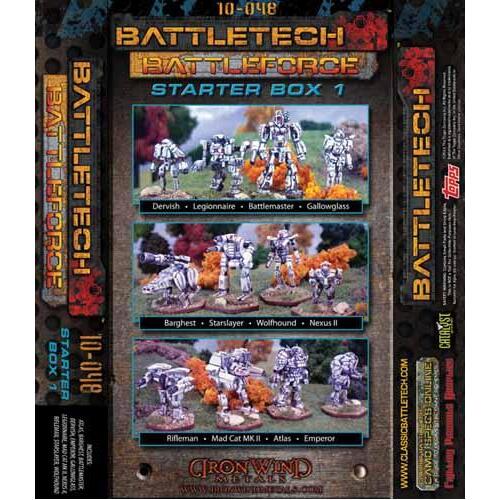 BattleTech Miniatures: Battle Force Scale Starter Box # 1 (12)