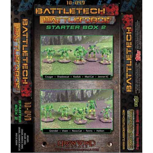 BattleTech Miniatures: BattleForce Scale Starter Box # 2 (10)