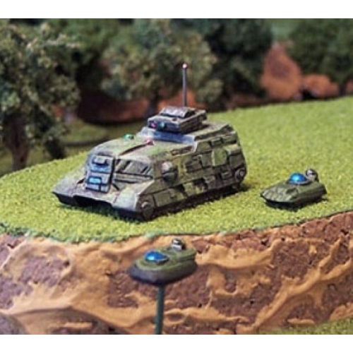 Iron Wind BattleTech: Hi-scout Drone Carrier With Two Drones