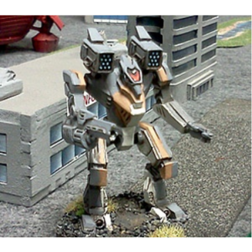 BattleTech Miniatures: D. A. Mech (TRO 3145 - 75 ton - Clan Wolf Warwolf)