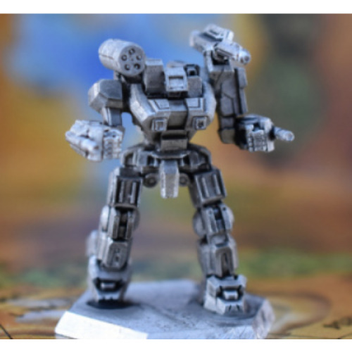 BattleTech Miniatures: Swordsman SWD-1 Mech – 40 Tons - XTRO Primitives IV