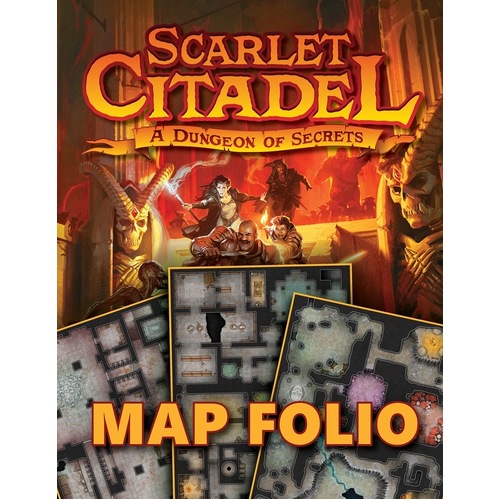 Kobold Press: Scarlet Citadel - Map Folio