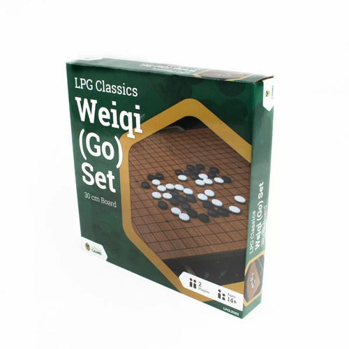 Wooden Weiqi / Go Set - 30 cm - Board with Drawers
